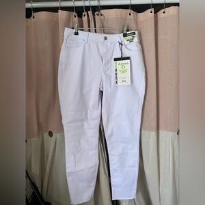 d. jeans White High Waist Ankle Jeans
